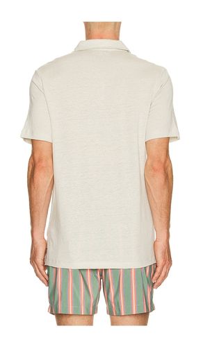 Shaun Stretch Linen Polo in . Size S. Also in M, L - onia - Modalova
