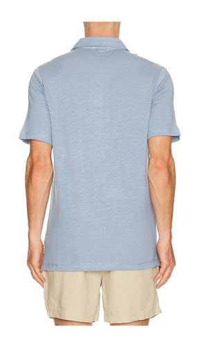 Shaun Stretch Linen Polo in . Size L. Also in M, S, XL/1X - onia - Modalova