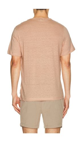 Stretch Linen Crewneck Tee Shirt in . Size M. Also in L, XL/1X - onia - Modalova