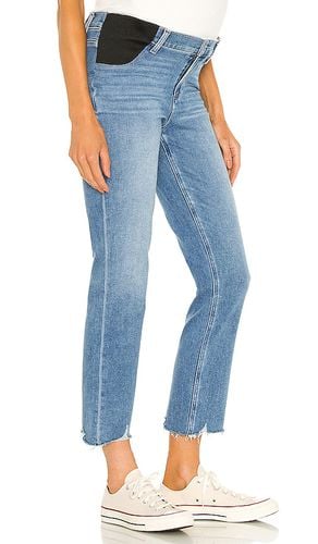 Cindy maternity jean with elastic waistband en color azul talla 23 en - Blue. Talla 23 (también en 26) - PAIGE - Modalova