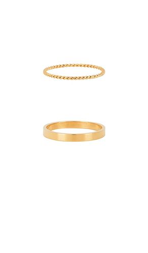 Stacker Thin Rings in . Size 6. Also in 7, 8, 5 - petit moments - Modalova