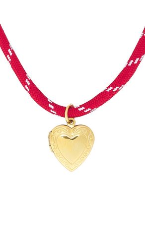 Locket Charm Paracord Necklace in - petit moments - Modalova