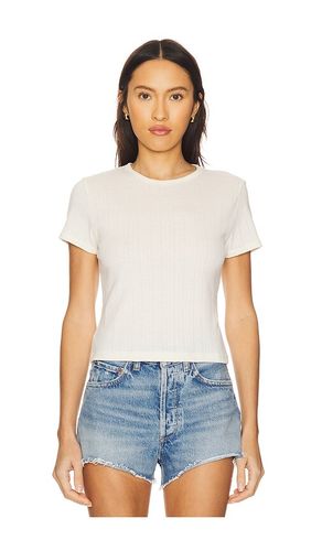 Muse Pointelle Tee in . Size L. Also in XS, XL - Rails - Modalova