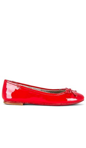 Zapato plano natalia en color talla 10 en - Red. Talla 10 (también en 5.5, 6, 6.5, 7, 7.5, 8, 8.5, 9, 9.5) - RAYE - Modalova