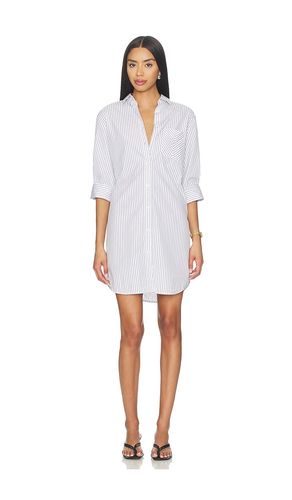 Lucia stripe mini dress in color white,navy size S (also in M, L) - Rag & Bone - Modalova