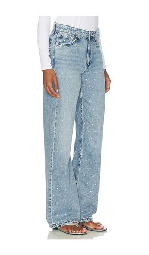 Featherweight Logan Embellished Wide Jeans in . Size 28. Also in 32, 33 - Rag & Bone - Modalova