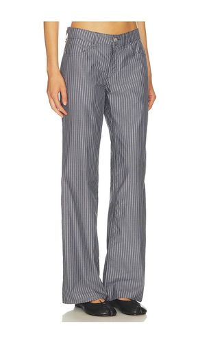 Saige Low-Rise Stripe Poplin Pant in . Size 0. Also in 10, 2, 4, 6, 8 - Rag & Bone - Modalova