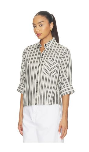 Lucia Stripe Poplin Shirt in . Size M. Also in S, XS - Rag & Bone - Modalova