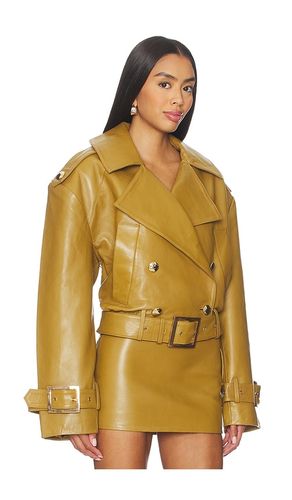 Malene Leather Jacket in . Size M. Also in S - retrofete - Modalova