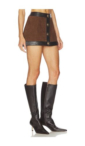 Lisbeth Leather Skirt in . Size S. Also in XS, M, L - retrofete - Modalova