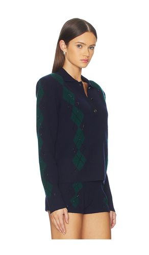 Nicolina Embellished Polo in . Size S. Also in M, L - retrofete - Modalova