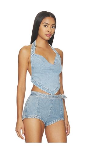 Amelisse Denim Top in . Size L. Also in M, S, XL, XS - retrofete - Modalova