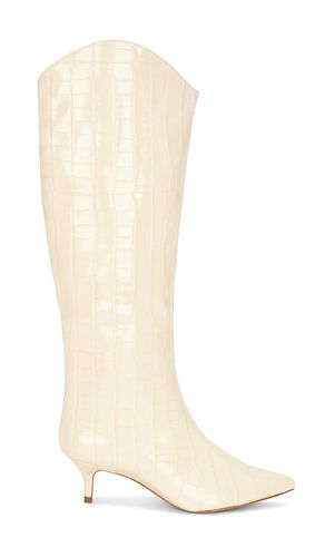 Bota maryana wide calf en color ivory talla 10 en - Ivory. Talla 10 (también en 6, 7.5, 8, 8.5) - Schutz - Modalova