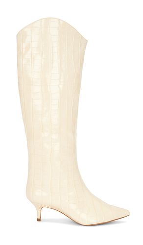 Bota maryana wide calf en color ivory talla 10 en - Ivory. Talla 10 (también en 6, 7, 7.5, 8, 8.5, 9.5) - Schutz - Modalova