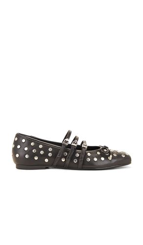 Zapato plano arissa strap studs en color talla 10 en - Black. Talla 10 (también en 6, 6.5, 7, 7.5, 8, 8.5, 9, 9.5) - Schutz - Modalova