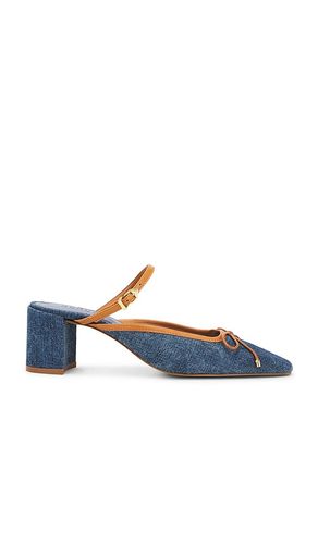 Pantunfla arissa block en color talla 10 en - Blue. Talla 10 (también en 6, 6.5, 7, 7.5, 8, 8.5, 9, 9.5) - Schutz - Modalova