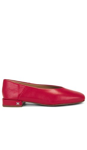 Zapato plano kasey en color rojo talla 10 en - Red. Talla 10 (también en 6, 6.5, 7.5, 8.5, 9.5) - Sam Edelman - Modalova