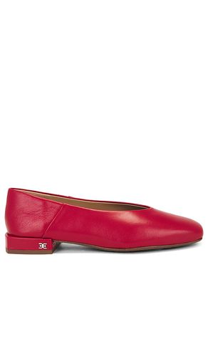 Zapato plano kasey en color rojo talla 10 en - Red. Talla 10 (también en 6, 6.5, 7, 7.5, 8, 8.5, 9, 9.5) - Sam Edelman - Modalova