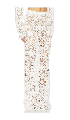 Tala Crochet Maxi Skirt in . Size S. Also in XS, M - SNDYS - Modalova