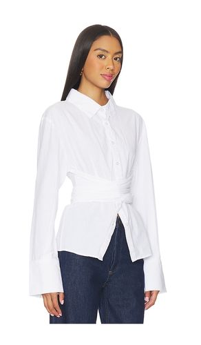 Teigan Cinched Button Shirt in . Size S. Also in XS, M, L, XL - SNDYS - Modalova