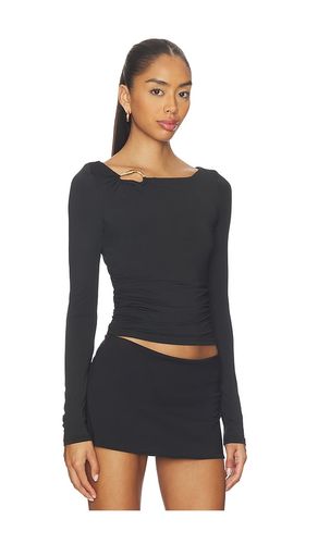 Ashley Boat Neck Top in . Size L. Also in M, S, XS, XXS - SNDYS - Modalova