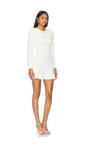 Buttoned Knit Mini Dress in . Size L. Also in XS - self-portrait - Modalova