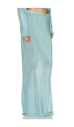 Harmony Metallic Knit Skirt in . Size S. Also in M - SEROYA - Modalova