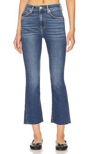 High waisted slim kick in color blue size 24 in - Blue. Size 24 (also in 28) - 7 For All Mankind - Modalova