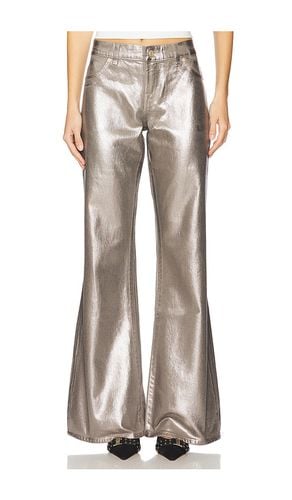 Spencer flare en color plateado metálico talla 23 en - Metallic Silver. Talla 23 (también en 24, 2 - 7 For All Mankind - Modalova