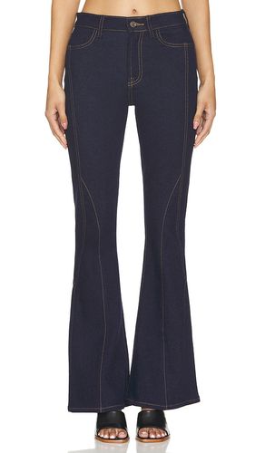 Seamed high waisted ali in color blue size 24 in - Blue. Size 24 (also in 25, 28, 29) - 7 For All Mankind - Modalova