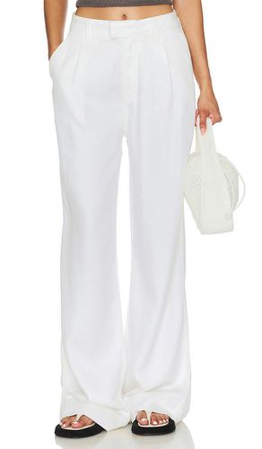 Pierna ancha plisada en color blanco talla 23 en - White. Talla 23 (también en 24, 25, 26, 27, 28, 29, 30 - 7 For All Mankind - Modalova