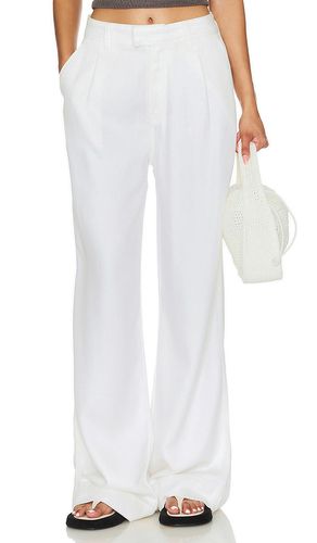 Pleated wide leg in color white size 23 in - White. Size 23 (also in 24, 25, 26, 27, 28, 29, 30, 31, 32) - 7 For All Mankind - Modalova