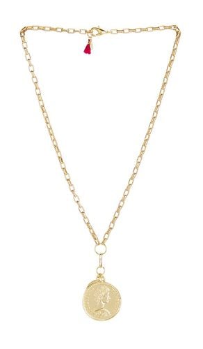 Double Coin Necklace in - SHASHI - Modalova