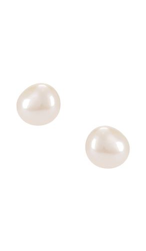 Pendientes de tachuela pearl en color ivory talla all en - Ivory. Talla all - SHASHI - Modalova