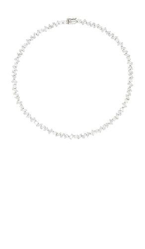 Collar pear en color metálico talla all en - Metallic Silver. Talla all - SHASHI - Modalova