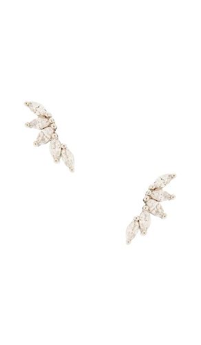 Fallen Leaf Ear Climber in - SHASHI - Modalova