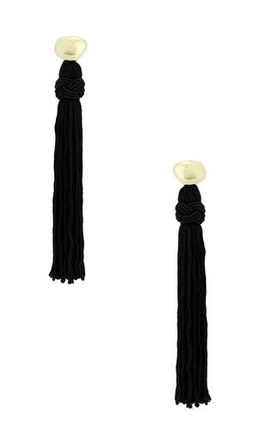Pendiente maxine en color negro talla all - SHASHI - Modalova