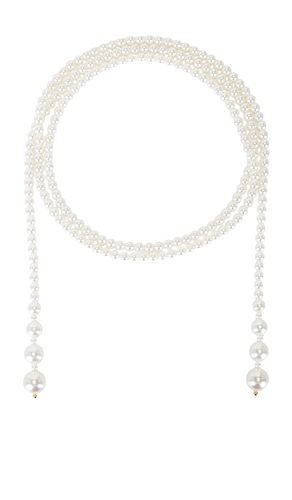 SHASHI Langford Necklace in Ivory - SHASHI - Modalova