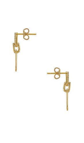 Justice Pave Earrings in - SHASHI - Modalova