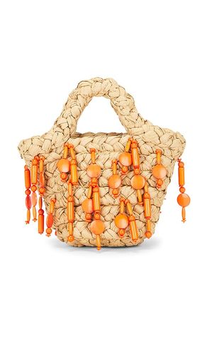 Beaded Mercado Mini Tote Bag in - SIMONMILLER - Modalova