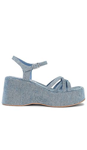 Steve madden blue hot sale platform sandals