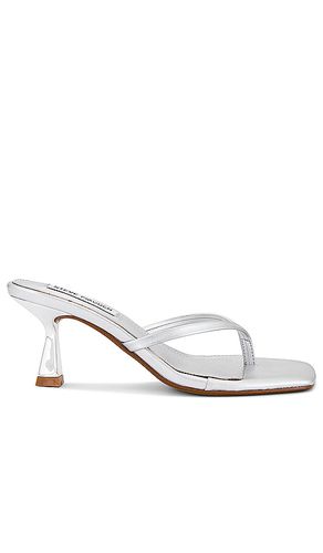 Tacón allies en color metálico talla 10 en - Metallic Silver. Talla 10 (también en 6) - Steve Madden - Modalova