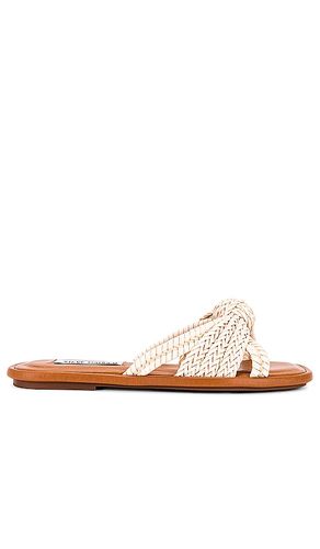 Sandalia kandace en color blanco talla 10 en - White. Talla 10 (también en 6.5, 7.5, 8.5) - Steve Madden - Modalova