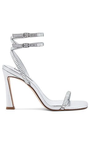 Tacón thierry en color metálico talla 10 en - Metallic Silver. Talla 10 (también en 6, 6.5, 8, 8.5, 9, 9.5 - Steve Madden - Modalova