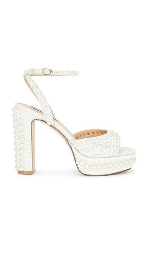 Tacón assured en color blanco talla 10 en - White. Talla 10 (también en 6.5, 9.5) - Steve Madden - Modalova