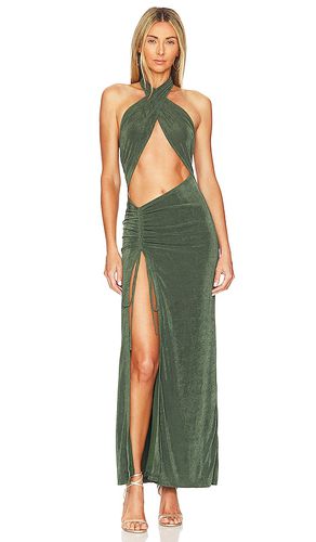 Adele halter maxi en color verde talla XL en - Green. Talla XL (también en L) - superdown - Modalova