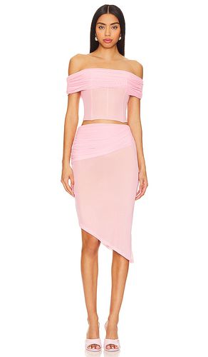 Heidi Mesh Skirt Set in . Taglia M, S, XS, XXS - superdown - Modalova