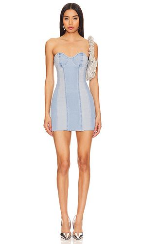 Esmeralda Denim Dress in . Taglia XS - superdown - Modalova