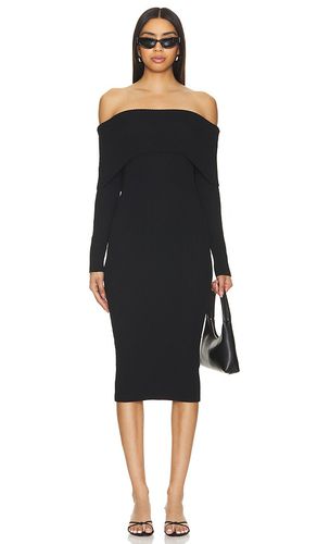 Vestido midi loraine en color talla L en - Black. Talla L (también en M, S, XS) - superdown - Modalova