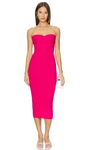 Vestido elisha strapless en color fucsia talla L en - Fuchsia. Talla L (también en S) - superdown - Modalova